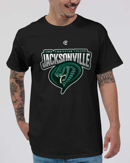 Jacksonville A.A Christian College Mocs Unisex Ultra Cotton T-Shirt | Gildan