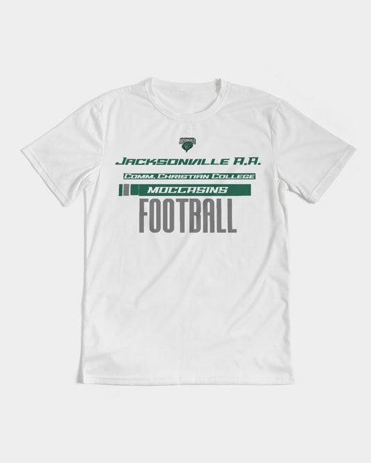 Jacksonville A.A. Comm. Christian College Football Men's Tee